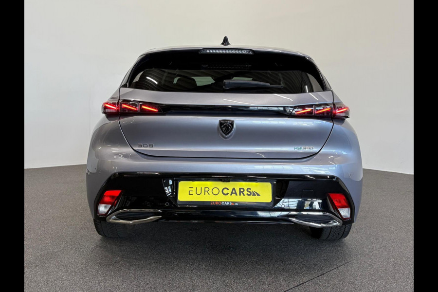 Peugeot 308 1.6 Plug-in Hybrid 180 GT Panoramadak Navigatie Apple Carplay Android Auto Camera Parkeersensoren Adaptive Cruise Control Full LED 18" LM Velgen Ambiente verlichting