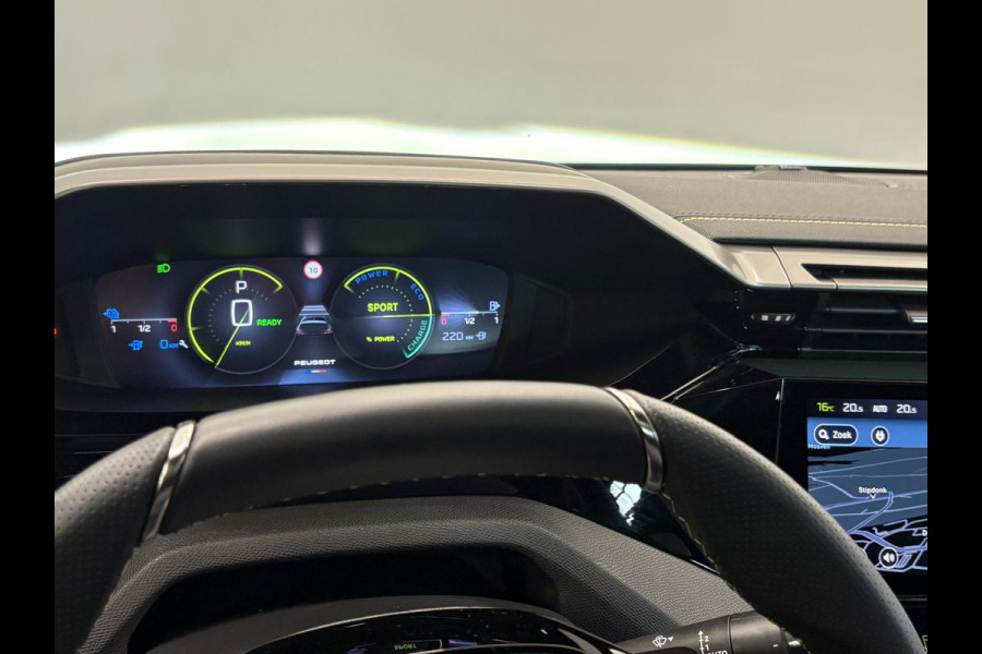 Peugeot 308 1.6 Plug-in Hybrid 180 GT Panoramadak Navigatie Apple Carplay Android Auto Camera Parkeersensoren Adaptive Cruise Control Full LED 18" LM Velgen Ambiente verlichting