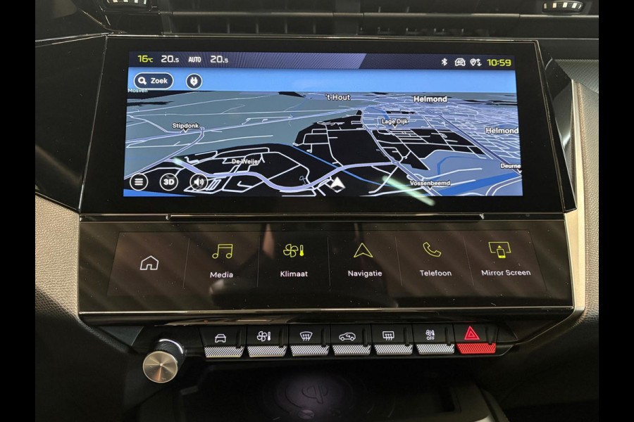 Peugeot 308 1.6 Plug-in Hybrid 180 GT Panoramadak Navigatie Apple Carplay Android Auto Camera Parkeersensoren Adaptive Cruise Control Full LED 18" LM Velgen Ambiente verlichting