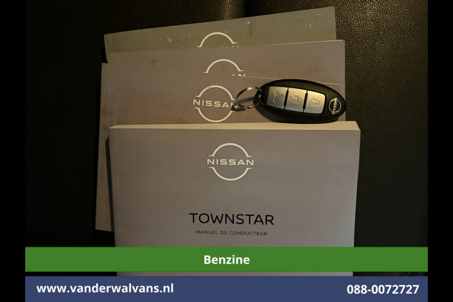 Nissan Townstar 1.3 TCe 131pk Benzine L1H1 Euro6 Airco | Camera | LED | Apple Carplay | Cruisecontrol Parkeersensoren, 1500kg trekvermogen