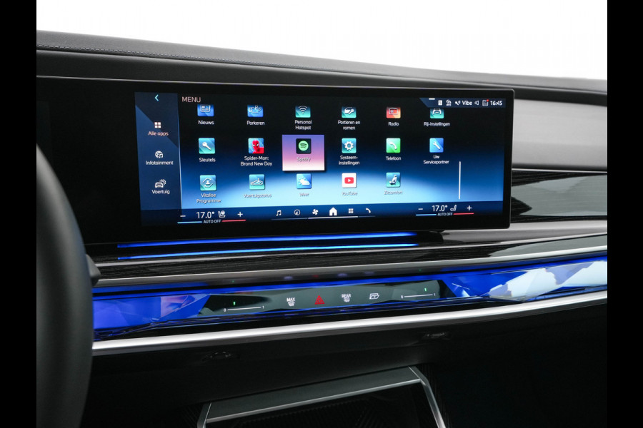 BMW i7 xDrive60 106 kWh M-Sportpack [3-Fase-11kW] {SoH-98%} (INCL.BTW) *PANO | HEAD-UP | LUXURY-LEATHER | FULL-LED | BLIND-SPOT | BOWERS&WILKINS | MEMORY-PACK | TOP-VIEW | VENTILATED/HEATED-COMFORTSEATS | SOFT-CLOSE | WIDE-SREEN-DIGICOCKPIT | KEYLESS