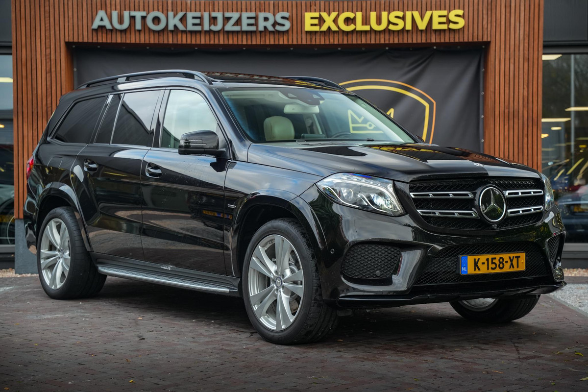 Mercedes-Benz GLS 400 4MATIC Panoramadak Adapt. Cruise Designo 360Cam Trekhaak 7 Persoons