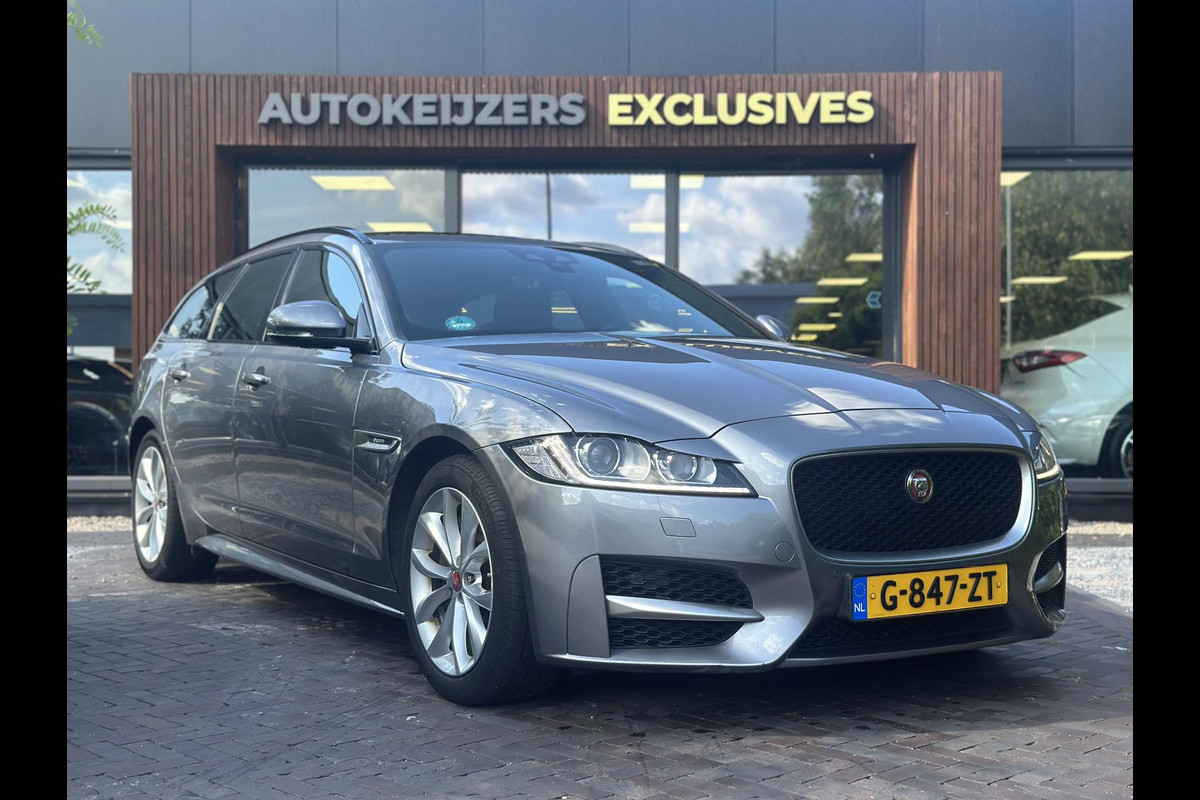 Jaguar XF Sportbrake 2.0d Chequered Flag R Sport Panoramadak Carplay Stoelverw.