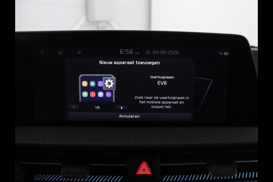 Kia EV6 Plus 77.4 kWh | SOH 94,3% | Leder | Memory | Stuur/stoel verwarming | Stoelventilatie | Adaptive cruise | Lane assist | Carplay | Camera | Park assist | Trekhaak