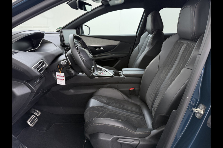 Peugeot 3008 131PK Automaat GT Adap.Cruise Stoelverwarming Elek.Achterklep 3D-Navi 360°Camera Apple Carplay Android Auto Ecc Pdc Privacy Glas Lmv Led Connected-Apps Bluetooth Lane Assist Led Dodehoeksensor Voorzien van All-Season banden