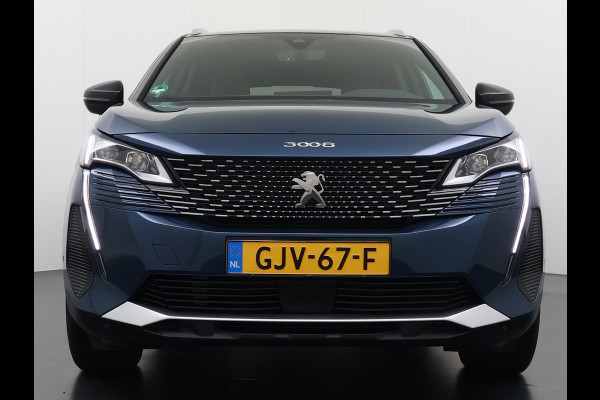 Peugeot 3008 131PK Automaat GT Adap.Cruise Stoelverwarming Elek.Achterklep 3D-Navi 360°Camera Apple Carplay Android Auto Ecc Pdc Privacy Glas Lmv Led Connected-Apps Bluetooth Lane Assist Led Dodehoeksensor Voorzien van All-Season banden