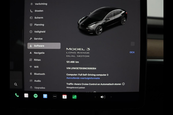 Tesla Model 3 Long Range AWD 75 kWh | SOH 88,8% | Panoramadak | Leder | Memory | Stuur/stoel verwarming | Achterbank verwarming | Adaptive cruise | Climate control