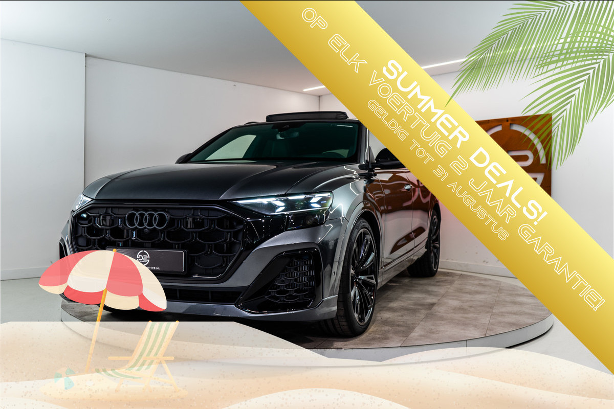 Audi Q8 60 TFSI E Quattro S-Edition Competition 490PK FACELIFT | 2025 DIRECT LEVERBAAR | 5 Jaar Garantie | BOMVOL!