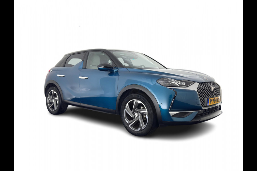 DS DS 3 Crossback E-Tense Performance Line+ 50 kWh Aut. *HEAD-UP | BLINDSPOT | LEATHER | MATRIX-LED | KEYLESS | CAMERA | DIGI-COCKPIT | HEATED-SPORTSEATS | DAB+ | PRIVACY-GLASS | ECC | PDC | CRUISE | 18''ALU*