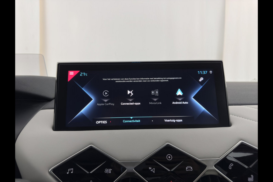 DS DS 3 Crossback E-Tense Performance Line+ 50 kWh Aut. *HEAD-UP | BLINDSPOT | LEATHER | MATRIX-LED | KEYLESS | CAMERA | DIGI-COCKPIT | HEATED-SPORTSEATS | DAB+ | PRIVACY-GLASS | ECC | PDC | CRUISE | 18''ALU*