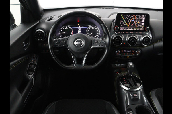 Nissan Juke 1.0 DIG-T Kiiro | Half leder | Stoelverwarming | Cruise control | Lane assist | Navigatie | Carplay | Camera | Park assist | Trekhaak
