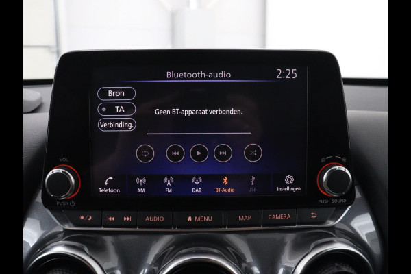 Nissan Juke 1.0 DIG-T Kiiro | Half leder | Stoelverwarming | Cruise control | Lane assist | Navigatie | Carplay | Camera | Park assist | Trekhaak