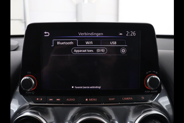 Nissan Juke 1.0 DIG-T Kiiro | Half leder | Stoelverwarming | Cruise control | Lane assist | Navigatie | Carplay | Camera | Park assist | Trekhaak