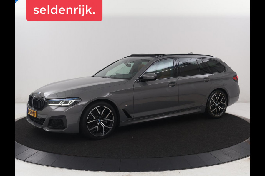 BMW 5 Serie Touring 520i Business Edition Plus | Panoramadak | Leder | Elektrische stoelen | Stoelverwarming | Carplay | Cruise control | Climate control | Trekhaak