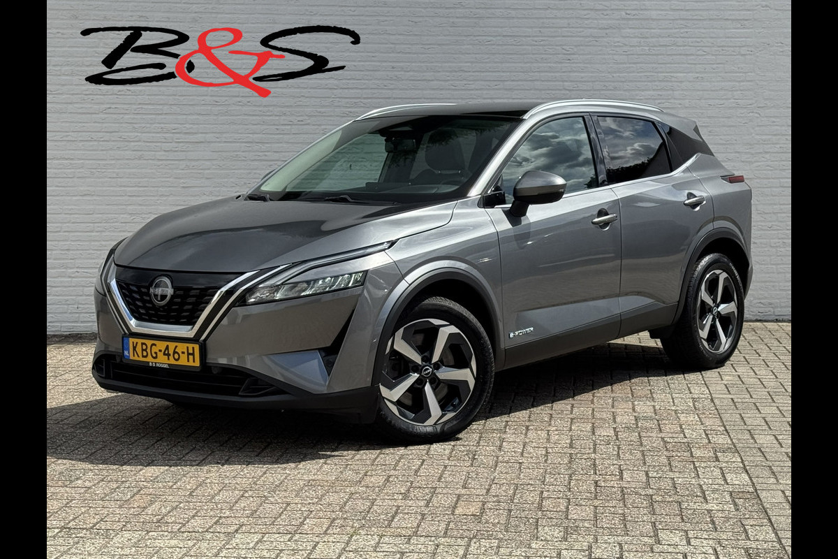Nissan QASHQAI 1.5 e-Power Business Premium Adaptive cruise 360 camera Pano Verwarmde stoelen/-voorruit/-stuur Apple / Android