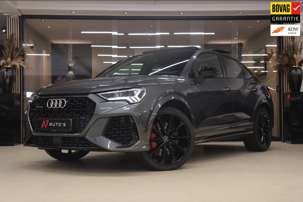 Audi RS Q3 Sportback TFSI Pano/360Cam/Carplay/RSStoelen/Blindspot/BOMVOL