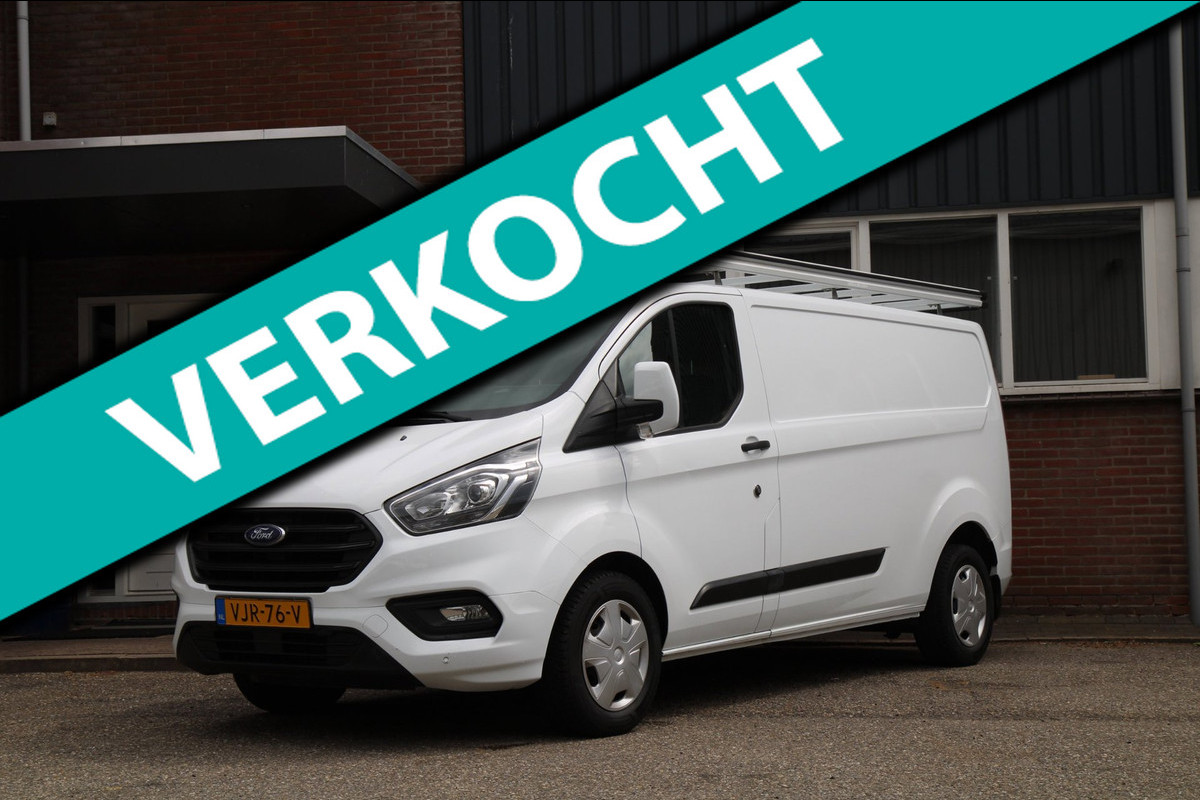 Ford Transit Custom 340 2.0 TDCI 130PK L2H1 Trend / Trekhaak / Camera / Imperiaal / Stoelverwarming