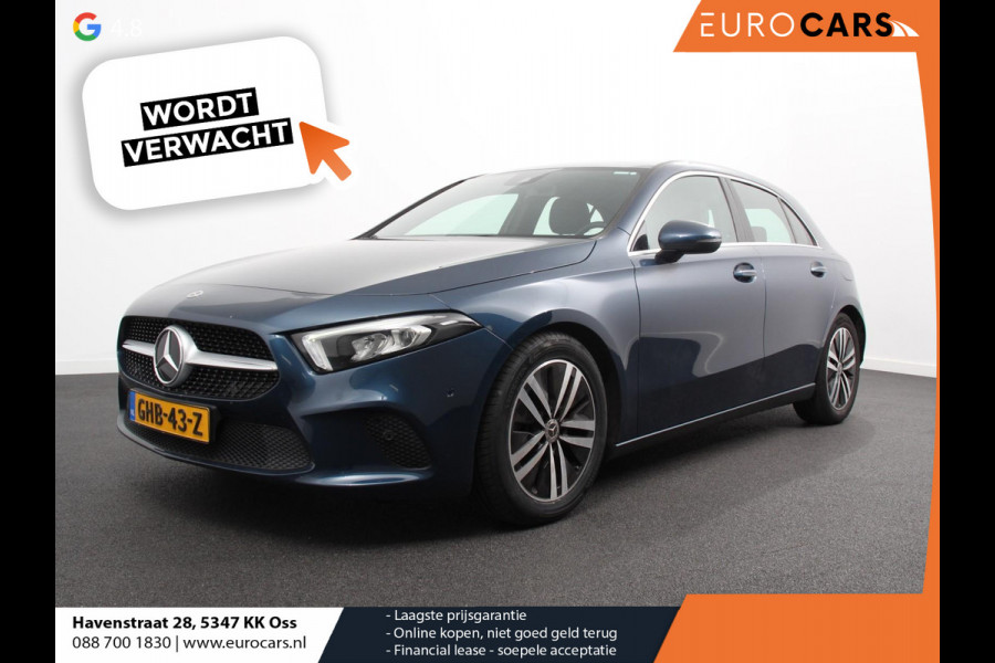 Mercedes-Benz A-Klasse 200 163pk DCT Progressive Navigatie Parkeersensoren Camera Cruise Control Stoelverwarming Ledverlichting Climate Control