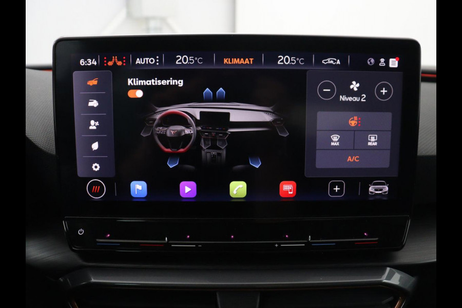 CUPRA Leon 1.5 eTSI Business Edition | Half leder | Stuur/stoel verwarming | Adaptive cruise | Lane assist | Carplay | Sfeerverlichting | Virtueel dashboard | Park assist | Climate control