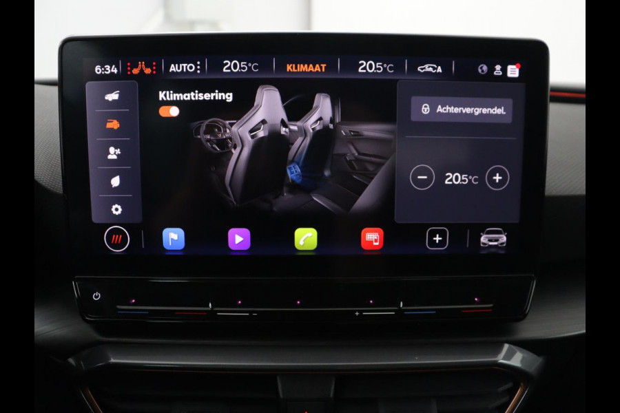 CUPRA Leon 1.5 eTSI Business Edition | Half leder | Stuur/stoel verwarming | Adaptive cruise | Lane assist | Carplay | Sfeerverlichting | Virtueel dashboard | Park assist | Climate control