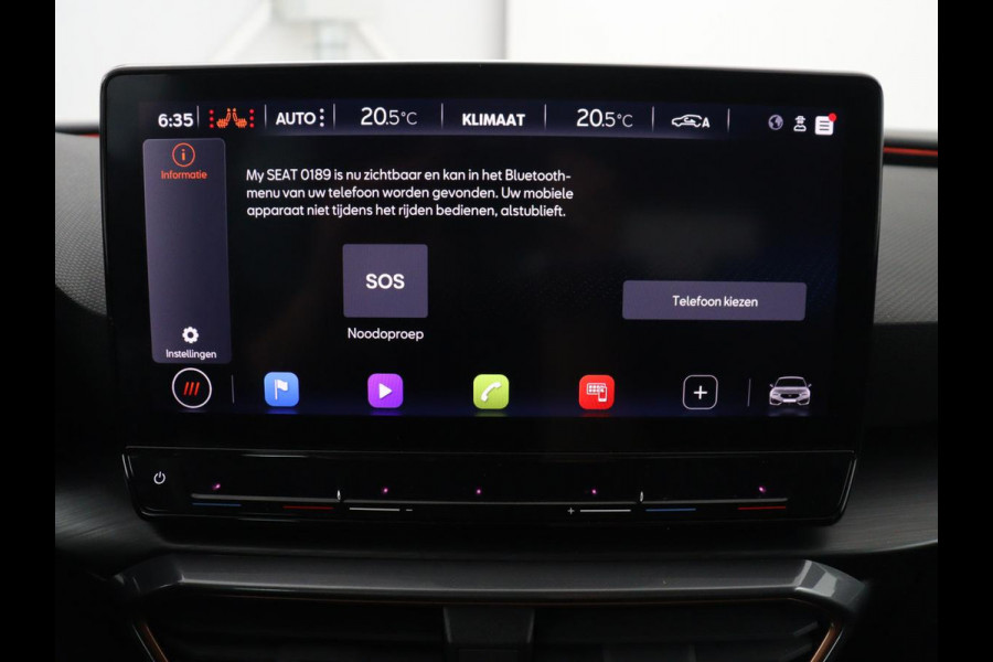 CUPRA Leon 1.5 eTSI Business Edition | Half leder | Stuur/stoel verwarming | Adaptive cruise | Lane assist | Carplay | Sfeerverlichting | Virtueel dashboard | Park assist | Climate control