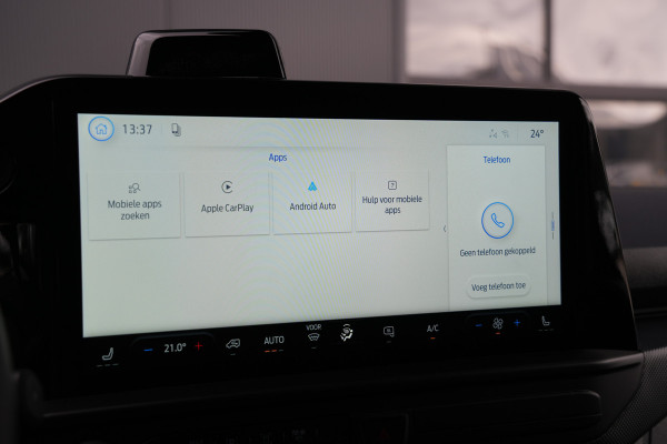 Ford E-Transit Custom 320 L2H1 Limited 71 kWh 218pk - 2x Schuifdeur - Trekhaak - Pro Power - Camera - Carplay - Rijklaar