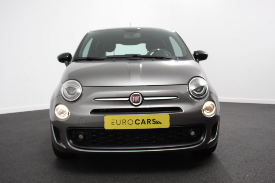Fiat 500 1.0 Hybrid Sport Navigatie Half Lederen Bekleding Airco Dab Cruise Control Lichtmetalen Velgen Sportstoelen