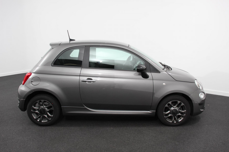 Fiat 500 1.0 Hybrid Sport Navigatie Half Lederen Bekleding Airco Dab Cruise Control Lichtmetalen Velgen Sportstoelen