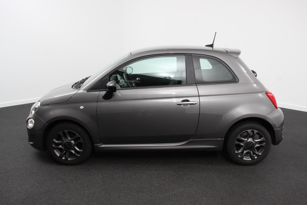 Fiat 500 1.0 Hybrid Sport Navigatie Half Lederen Bekleding Airco Dab Cruise Control Lichtmetalen Velgen Sportstoelen