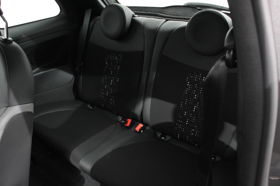 Fiat 500 1.0 Hybrid Sport Navigatie Half Lederen Bekleding Airco Dab Cruise Control Lichtmetalen Velgen Sportstoelen