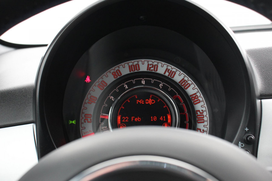 Fiat 500 1.0 Hybrid Sport Navigatie Half Lederen Bekleding Airco Dab Cruise Control Lichtmetalen Velgen Sportstoelen