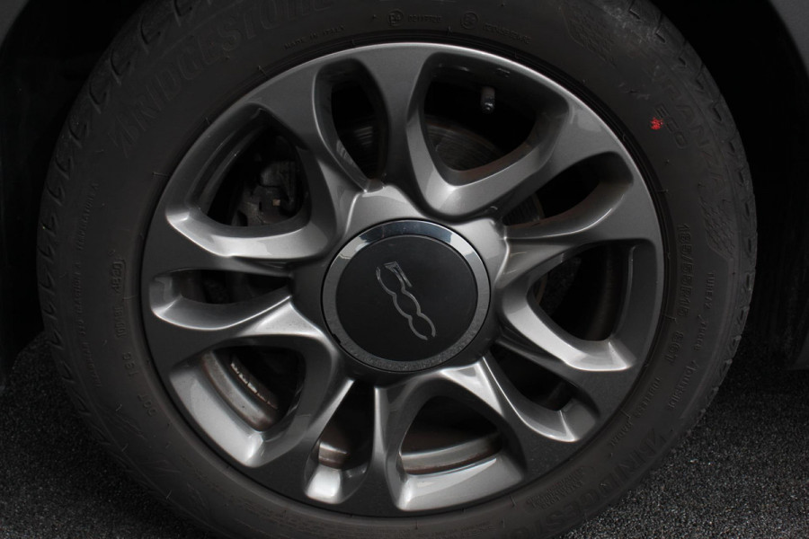 Fiat 500 1.0 Hybrid Sport Navigatie Half Lederen Bekleding Airco Dab Cruise Control Lichtmetalen Velgen Sportstoelen