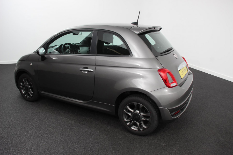 Fiat 500 1.0 Hybrid Sport Navigatie Half Lederen Bekleding Airco Dab Cruise Control Lichtmetalen Velgen Sportstoelen