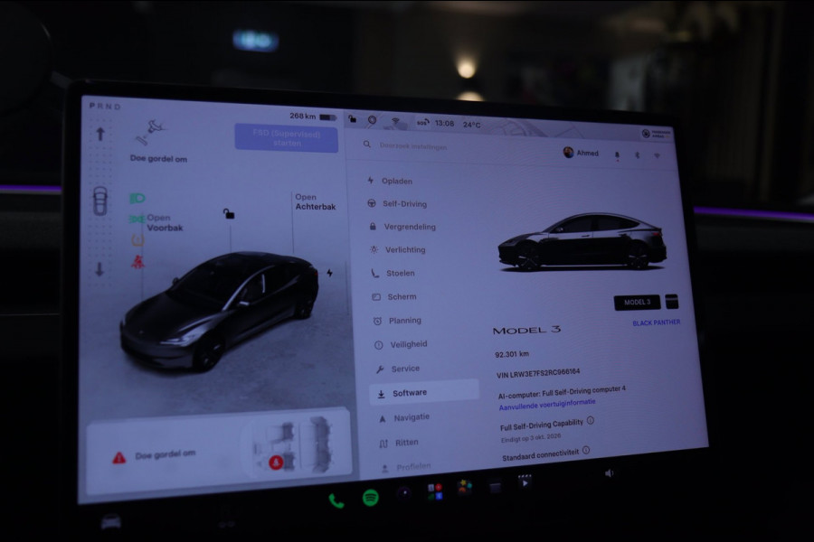 Tesla Model 3 RWD 60 kWh/NAP/FSD/PANO/STOELVER/VEN