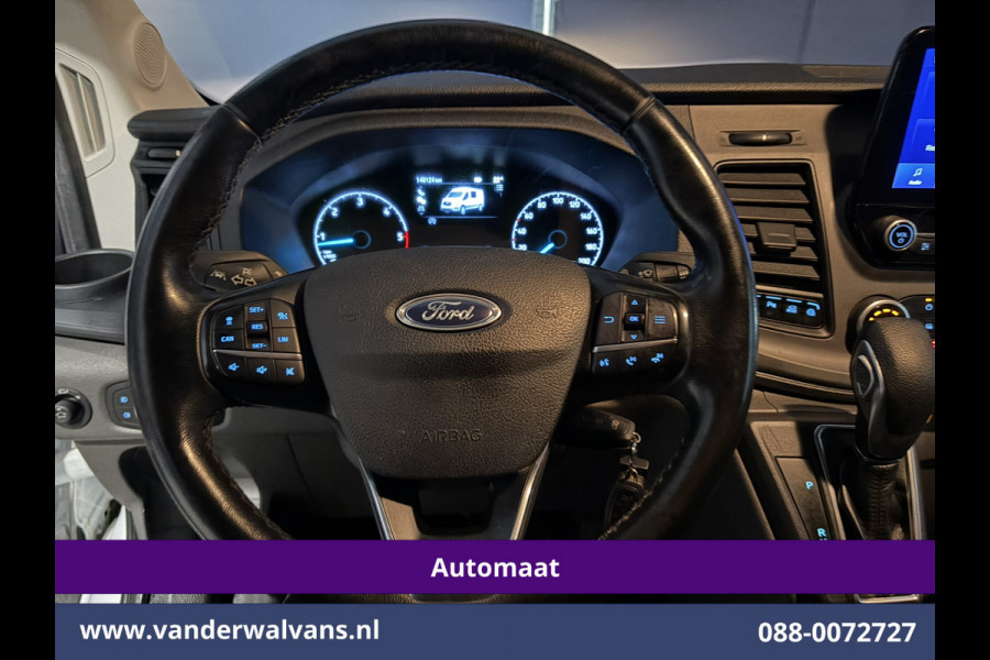 Ford Transit 2.0 TDCI 170pk Automaat L3H3 Euro6 Airco | Navigatie | Apple Carplay | Cruisecontrol | LED Android Auto, Parkeersensoren, Stoelverwarming, Verwarmde voorruit, Bijrijdersbank