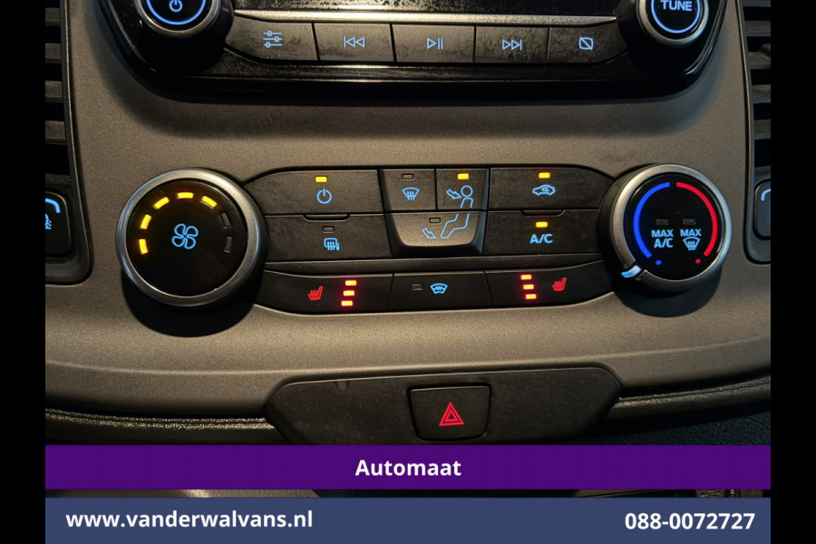 Ford Transit 2.0 TDCI 170pk Automaat L3H3 Euro6 Airco | Navigatie | Apple Carplay | Cruisecontrol | LED Android Auto, Parkeersensoren, Stoelverwarming, Verwarmde voorruit, Bijrijdersbank