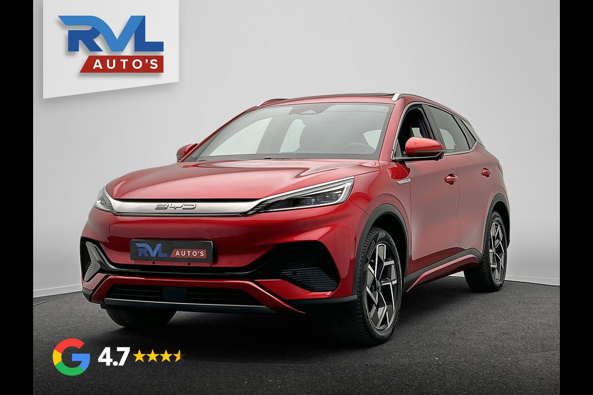 BYD ATTO 3 Design 60 kWh|*55 STUKS* | 204 PK | Pano/dak | Adapt/Cruise/Control | Leder/Beige/Blauw | 360/Camera, Navigatie, BTW!!