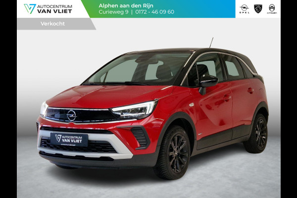 Opel Crossland 1.2 Turbo Design & Tech Automaat | Stoelverwarming | Achteruitrijcamera | Parkeersensoren voor en achter | Stuurwielverwarming | Apple Carplay/Android Auto