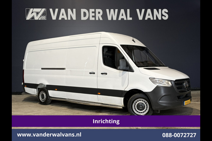 Mercedes-Benz Sprinter 311 CDI Automaat L3H2 *PostNL inrichting* Euro6 Airco | Camera | Schappen Doorloopdeur, 270 Gr. achterdeuren, Sidebars