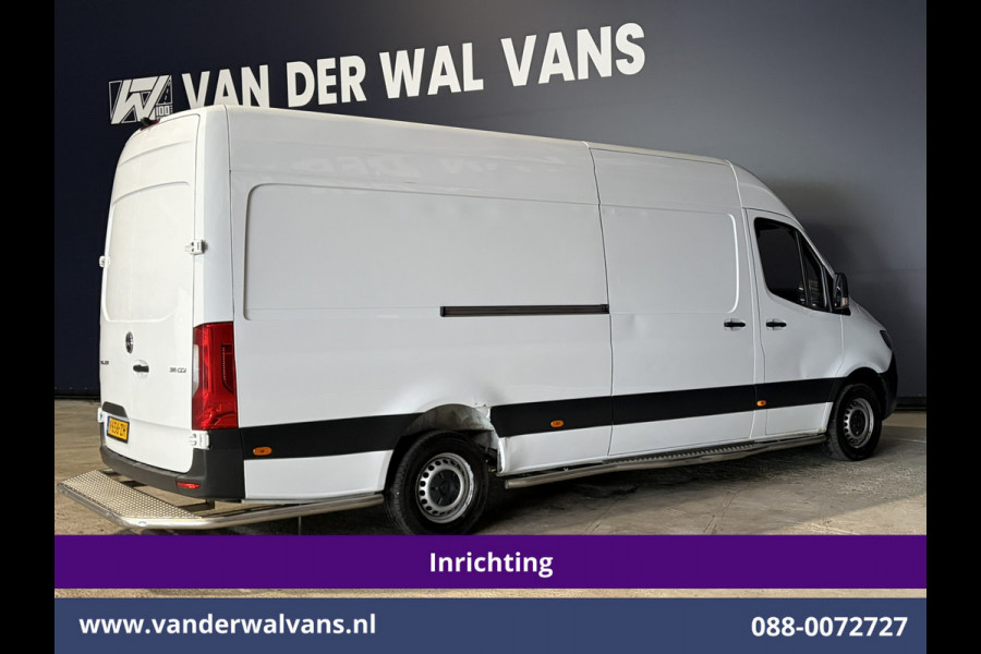 Mercedes-Benz Sprinter 311 CDI Automaat L3H2 *PostNL inrichting* Euro6 Airco | Camera | Schappen Doorloopdeur, 270 Gr. achterdeuren, Sidebars