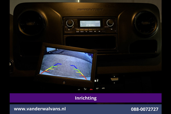 Mercedes-Benz Sprinter 311 CDI Automaat L3H2 *PostNL inrichting* Euro6 Airco | Camera | Schappen Doorloopdeur, 270 Gr. achterdeuren, Sidebars