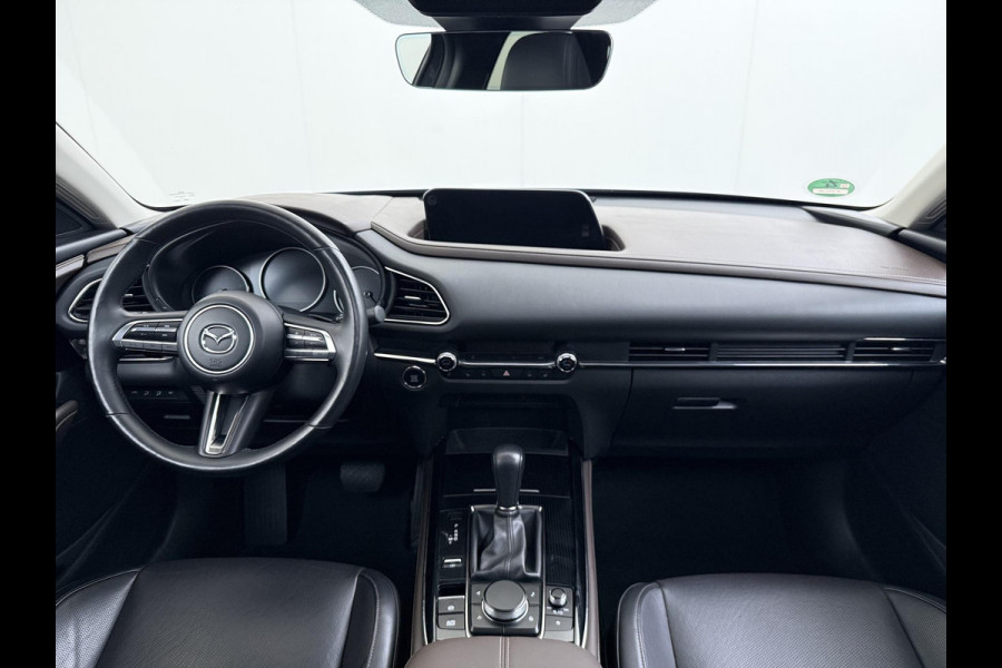 Mazda CX-30 2.0 e-SkyActiv-X M Hybrid Luxury | SCHUIF-/KANTELDAK | 360° CAMERA | LEDEREN BEKLEDING | BOSE AUDIO | AFNEEMBARE TREKHAAK | ELEKTRISCHE ACHTERKLEP | ELEKTRISCHE STOELEN | HEAD-UP DISPLAY | VOLLEDIGE UITRUSTING | ALL-IN PRIJS | RIJKLAAR GELEVERD MET 12 MAANDEN BOVAG GARANTIE