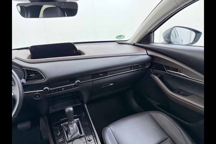 Mazda CX-30 2.0 e-SkyActiv-X M Hybrid Luxury | SCHUIF-/KANTELDAK | 360° CAMERA | LEDEREN BEKLEDING | BOSE AUDIO | AFNEEMBARE TREKHAAK | ELEKTRISCHE ACHTERKLEP | ELEKTRISCHE STOELEN | HEAD-UP DISPLAY | VOLLEDIGE UITRUSTING | ALL-IN PRIJS | RIJKLAAR GELEVERD MET 12 MAANDEN BOVAG GARANTIE
