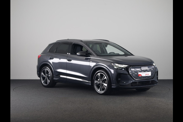 Audi Q4 e-tron S edition 82 kWh 286 pk | Techniekpakket plus | Winterpakket | Trekhaak | Optiekpakket zwart-glanzend |