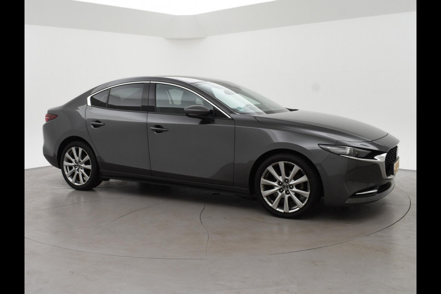 Mazda 3 2.0 e-SkyActiv-X M HYBRID 186 PK LUXURY + CARPLAY | BOSE | HEAD-UP | ADAPTIVE CRUISE | MEMORY | STOEL/STUURVERW.