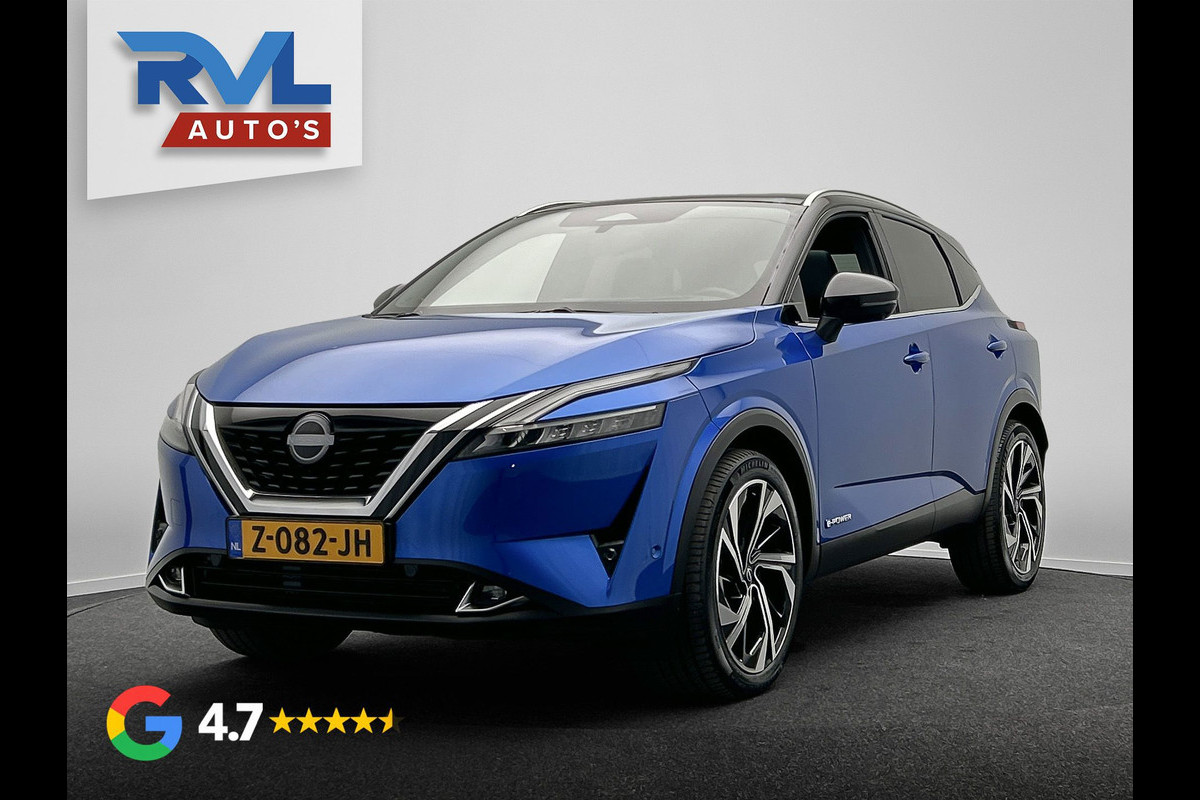 Nissan QASHQAI 1.5 e-Power Tekna Plus | Origineel NL | 1e Eigenaar | Dealer Onderhoud |Head-up | Leder | 360 Camera | Panoramadak