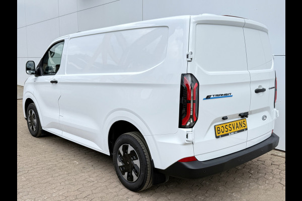 Ford E-Transit Custom 71kWh 140PK Elektrisch 344km WLTP 2300kg Trekvermogen BEV Snelladen Stoel + Stuur verwarming LED Cruise Control Camera Carplay Parkeersensoren v+a