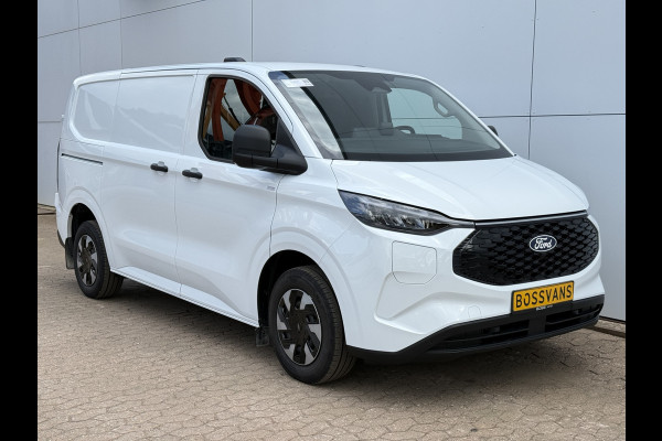 Ford E-Transit Custom 71kWh 140PK Elektrisch 344km WLTP 2300kg Trekvermogen BEV Snelladen Stoel + Stuur verwarming LED Cruise Control Camera Carplay Parkeersensoren v+a
