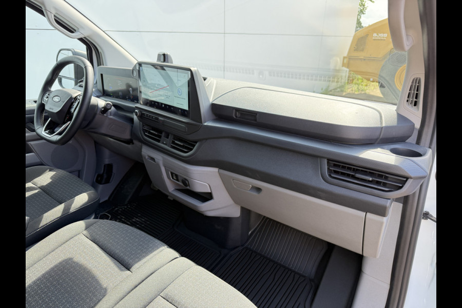 Ford E-Transit Custom 71kWh 140PK Elektrisch 344km WLTP 2300kg Trekvermogen BEV Snelladen Stoel + Stuur verwarming LED Cruise Control Camera Carplay Parkeersensoren v+a