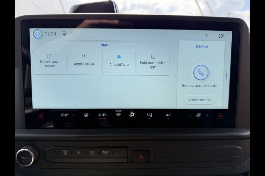Ford E-Transit Custom 71kWh 140PK Elektrisch 344km WLTP 2300kg Trekvermogen BEV Snelladen Stoel + Stuur verwarming LED Cruise Control Camera Carplay Parkeersensoren v+a